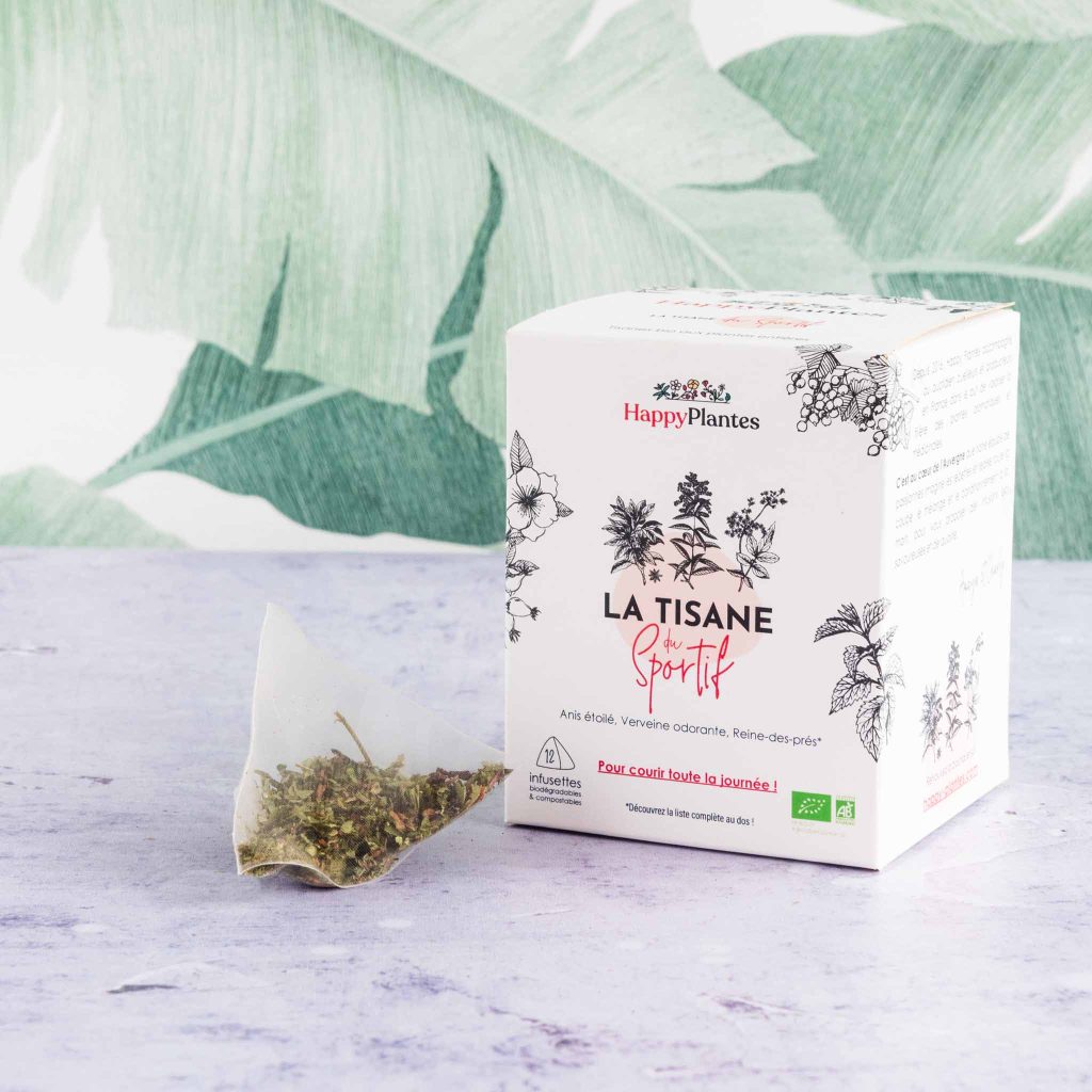 Infusion pour le sport, une randonnée, pour une bonne circulation sanguine