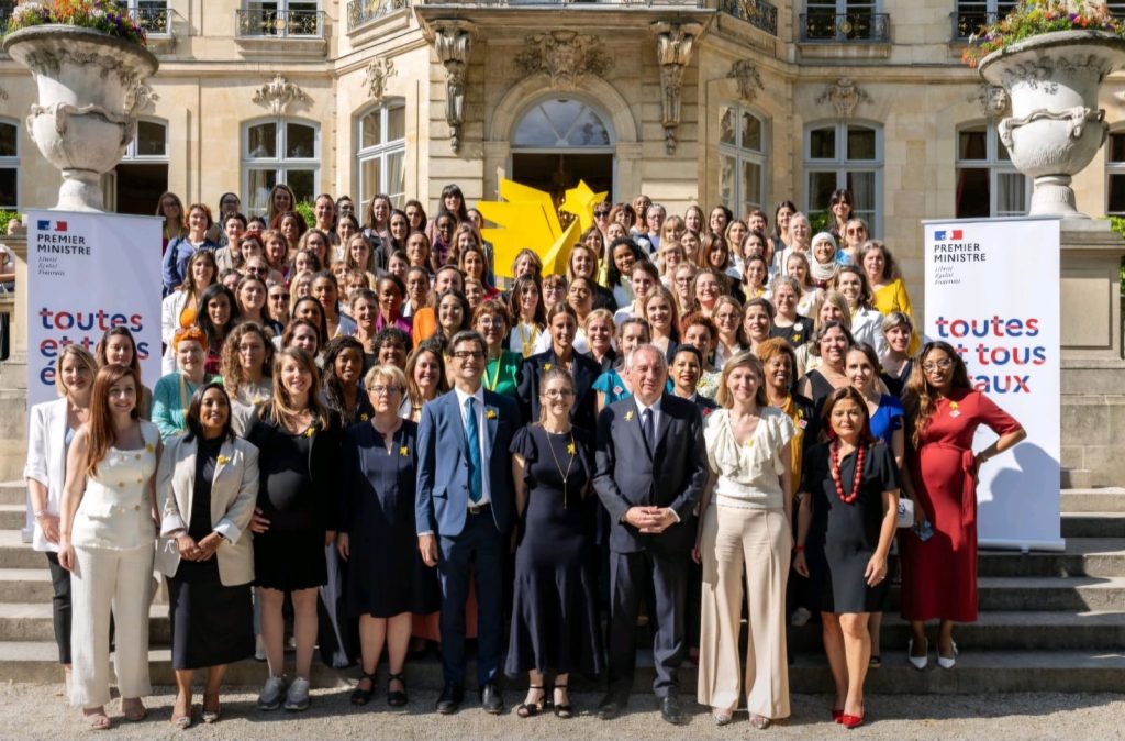Lauréates Concours 101 Femmes à Matignon